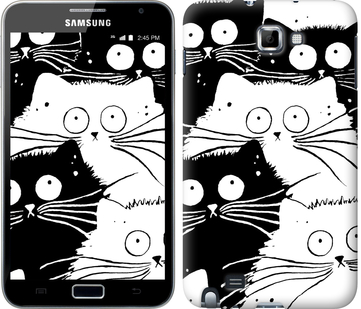 

Чехол Коты v2 для Samsung Galaxy Note i9220 285188