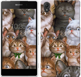 

Чехол коты для Sony Xperia Z2 D6502/D6503 476500