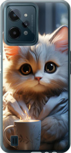 Чехол White cat для Realme C31