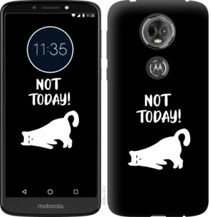 

Чехол Уставший кот для Motorola Moto E5 Plus 874595