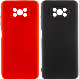 Чехол Silicone Cover Lakshmi Full Camera (A) для Xiaomi Poco X3 NFC