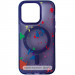 Чохол TPU+PC Flush with Magnetic Safe на Samsung Galaxy S25 Ultra (Dark purple)
