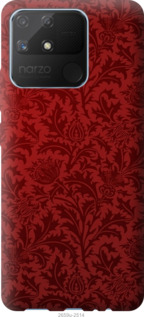 

Чохол Чохол цвета бордо для Realme Narzo 50A 1273214