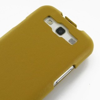 Замовити Шкіряний чохол Pdair (Slim Case) на Samsung i9300 Galaxy S3 (Жовтий) на vchehle.ua