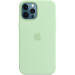 Чехол Silicone Case Full Protective (AA) для Apple iPhone 13 Pro Max (6.7") (Зеленый / Pistachio)