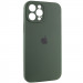 Фото Чехол Silicone Case Full Camera Protective (AA) для Apple iPhone 12 Pro Max (6.7") (Зеленый / Cyprus Green) на vchehle.ua