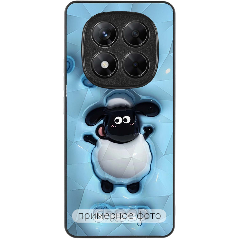 Фото TPU+PC чохол Prisma Fluffie на Xiaomi Redmi Note 14 4G (Int. version) (Sheep) на vchehle.ua