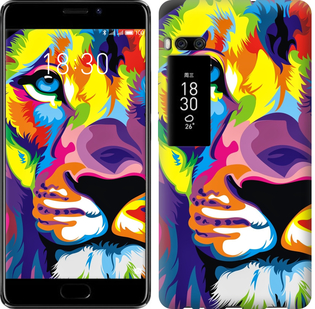 

Чехол Разноцветный лев для Meizu Pro 7 Plus 689592