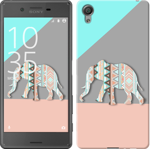 

Чохол Візерунчастий слон на Sony Xperia X F5122 224723