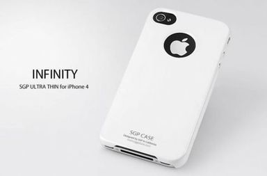 Купить # Ультратонкая накладка SGP Ultra Thin Pastel для Iphone 4 (+ пленка) на vchehle.ua