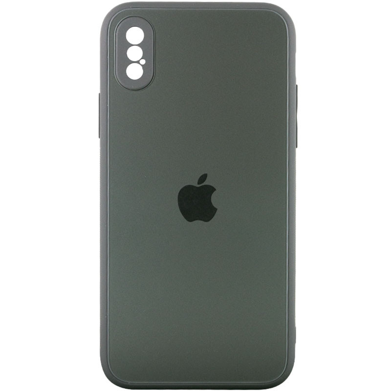 

TPU+Glass чохол Matte Candy Full camera на Apple iPhone XS Max (6.5") (Зелений) 1172853