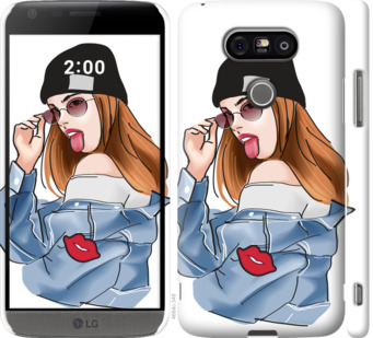 

Чехол Девушка v3 для LG H860 G5 842928