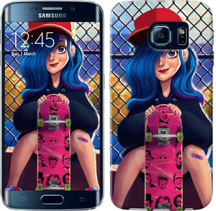 

Чохол Прикольна дівчинка зі скейтбордом на Samsung Galaxy S6 Edge G925F 618069