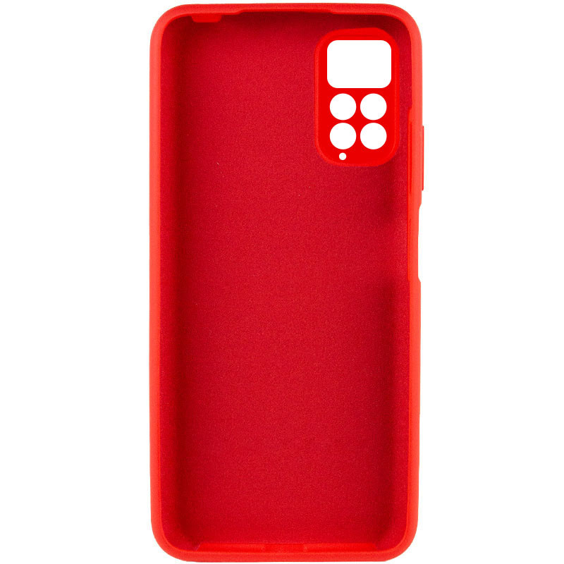 Фото Чехол Silicone Cover Full Camera (AA) для Xiaomi Redmi Note 11 (Global) / Note 11S (Красный / Red) на vchehle.ua