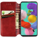Фото Кожаный чехол-книжка GETMAN Cubic (PU) для Xiaomi Redmi 9A (Красный) в магазине vchehle.ua