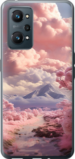 Чохол Рожеві хмари на Realme GT Neo 2