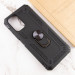 Ударопрочный чехол Serge Ring for Magnet для Xiaomi Redmi Note 11 (Global) / Note 11S (Черный) в магазине vchehle.ua