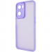 TPU+PC чехол Accent для Oppo A57s / A77s (White / Purple)