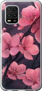 Чехол Пурпурная сакура для Xiaomi Mi 10 Lite