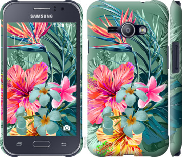 

Чехол Тропические цветы v1 для Samsung Galaxy J1 Ace J110H 844895