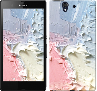 Чехол Пастель v1 для Sony Xperia Z C6602