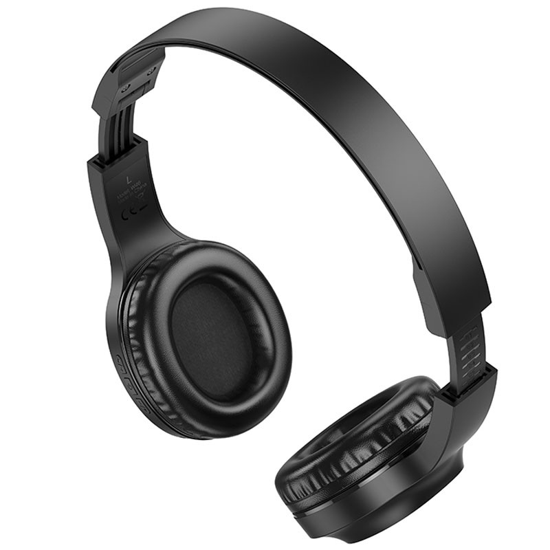Фото Накладные беспроводные наушники Hoco W46 Charm (Black) на vchehle.ua