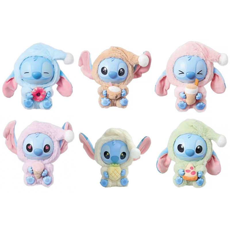 Іграшка - брелок Labubu monsters Pop Mart Big model Stich Colab