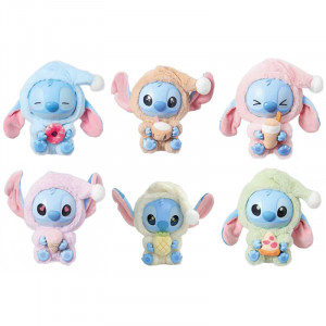 Іграшка - брелок Labubu monsters Pop Mart Big model Stich Colab