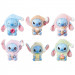 Іграшка - брелок Labubu monsters Pop Mart Big model Stich Colab