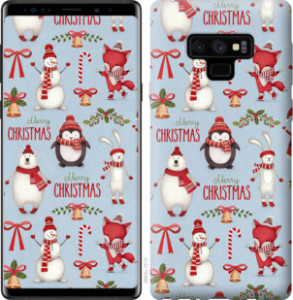 Чехол Рождественский для Samsung Galaxy Note 9 N960F