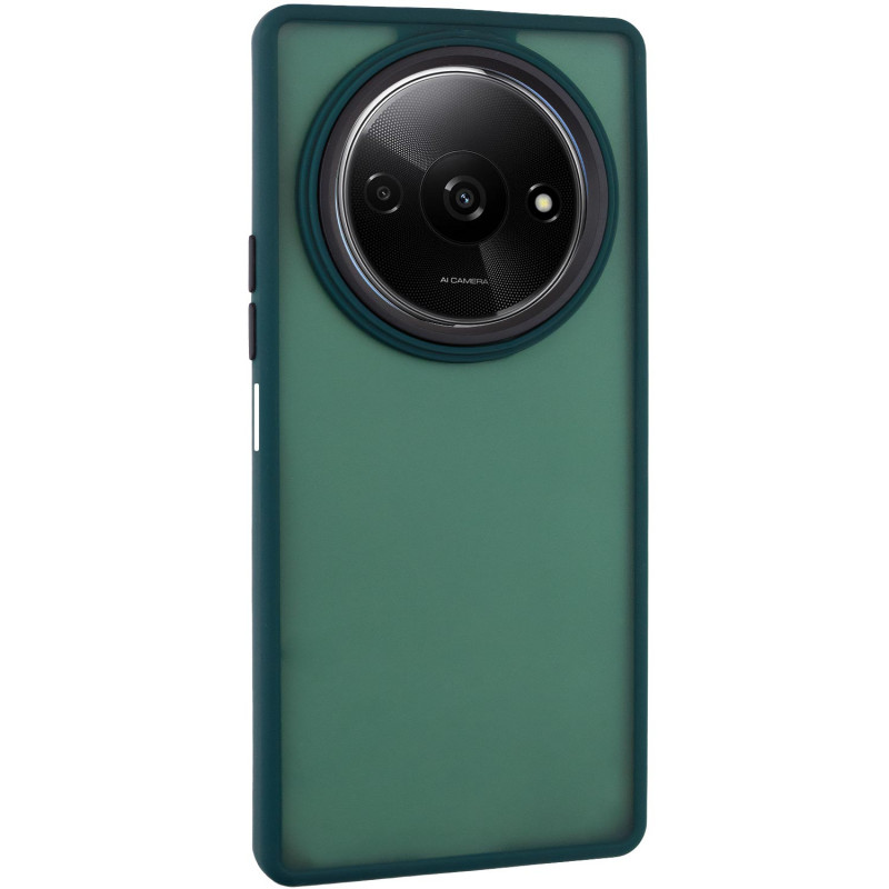 Чехол TPU+PC Lyon Frosted для Xiaomi Redmi A3 (Green)