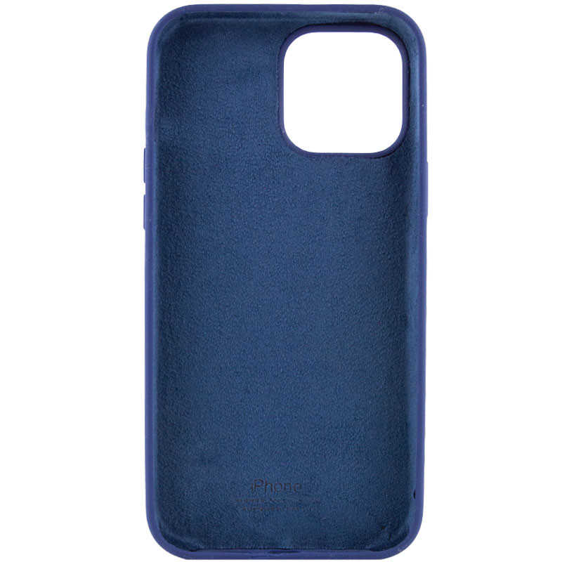 Фото Чехол Silicone Case Full Protective (AA) для Apple iPhone 15 Plus (6.7") (Синий / Deep navy) на vchehle.ua