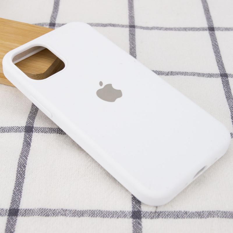 Фото Чохол Silicone Case Full Protective (AA) на Apple iPhone 13 (6.1") (Білий / White) на vchehle.ua