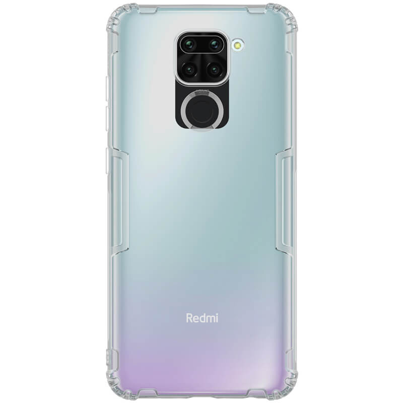 

TPU чохол Nillkin Nature Series на Xiaomi Redmi Note 9 / Redmi 10X (Сірий (прозорий)) 911061