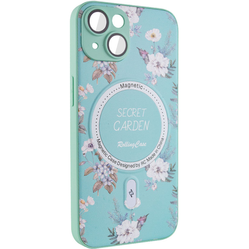 Фото TPU+PC чехол Secret with Magnetic Safe для Apple iPhone 15 (6.1") (Mint) на vchehle.ua