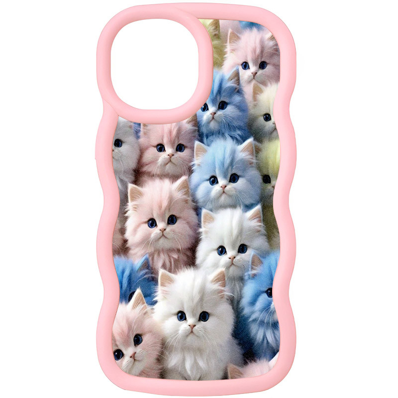Чохол TPU Cloudy Pictures на Apple iPhone 15 (6.1") (Kittens)