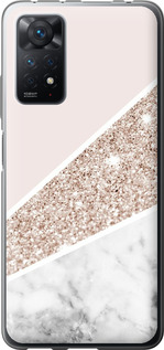 Чехол Пастельный мрамор для Xiaomi Redmi Note 12 Pro
