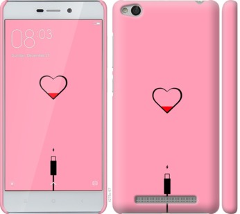 

Чехол Подзарядка сердца1 для Xiaomi Redmi 3 730299