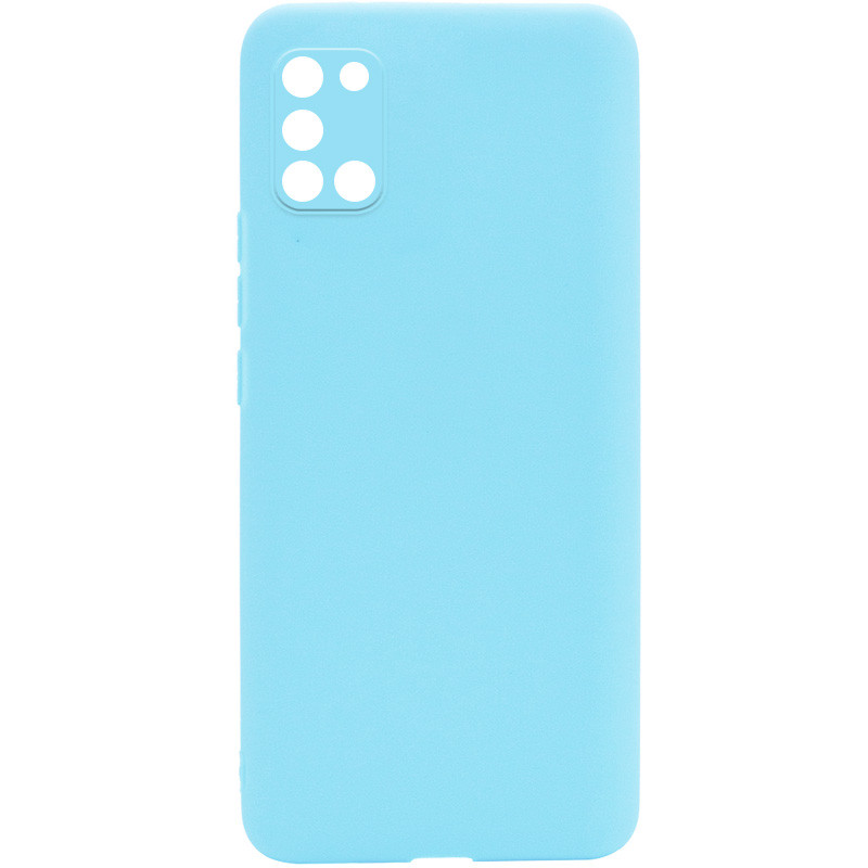 Силіконовий чохол Candy Full Camera на Samsung Galaxy A31 (Бірюзовий / Turquoise)