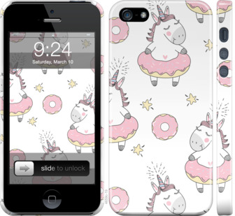 

Чехол Единорожки для Apple iPhone 5S 830011