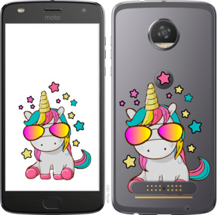

Чехол Единорог в очках для Motorola Moto Z2 Play 911968