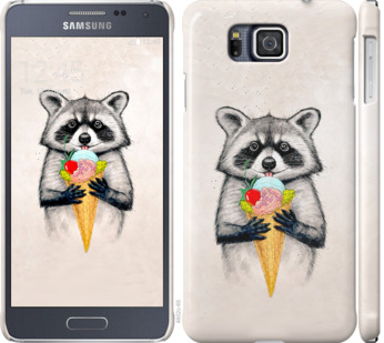 

Чохол Єнотик з морозивом на Samsung Galaxy Alpha G850F 800936
