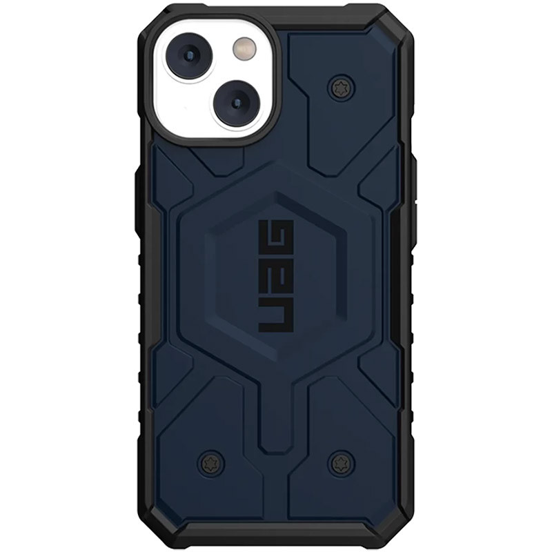 Ударопрочный чехол UAG Pathfinder with MagSafe для Apple iPhone 14 (6.1") (Синій)