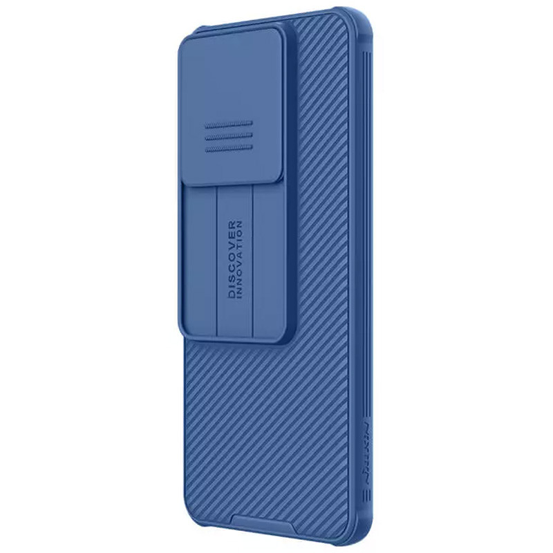 Фото Карбонова накладка Nillkin CamShield Pro на Xiaomi Poco X6 / Note 13 Pro 5G (Blue) на vchehle.ua