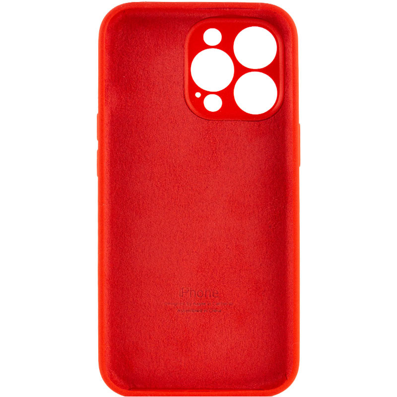 Фото Чехол Silicone Case Full Camera Protective (AA) для Apple iPhone 14 Pro Max (6.7") (Красный / Red) на vchehle.ua