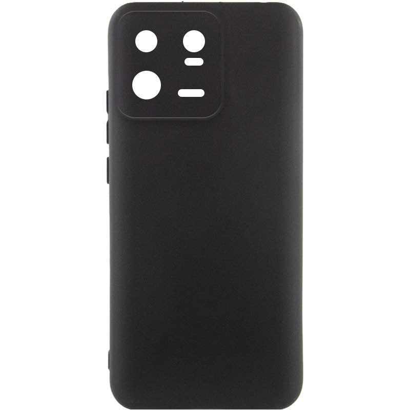 Чехол Silicone Cover Lakshmi Full Camera (A) для Xiaomi 13 Pro (Черный / Black)