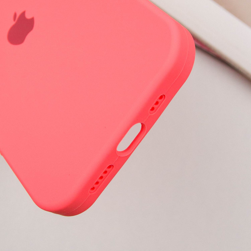 Замовити Чохол Silicone Case Full Protective (AA) на Apple iPhone 16 (6.1") (Кавуновий / Watermelon red) на vchehle.ua