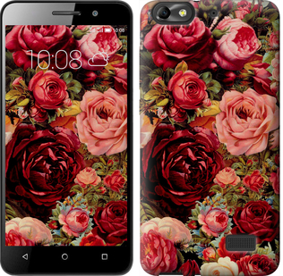 

Чехол Цветущие розы для Huawei Honor 4C 235919