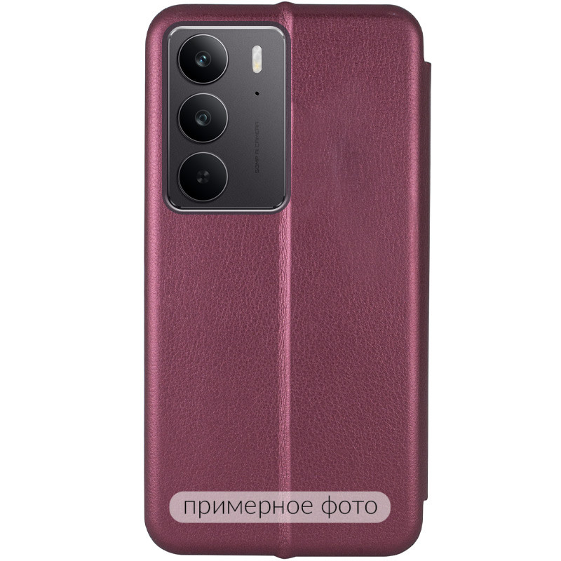 Фото Кожаный чехол-книжка Classy для Xiaomi Redmi A5 (Europe version) (Бордовый) на vchehle.ua