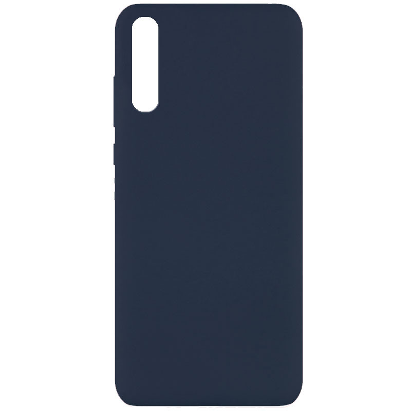 Чохол Silicone Cover Full without Logo (A) на Huawei Y8p (2020) / P Smart S (Синій / Midnight blue)